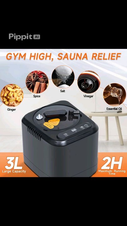 Experience the ultimate relaxation at home with this Portable Sauna Box.Shop this in Wiloria.com