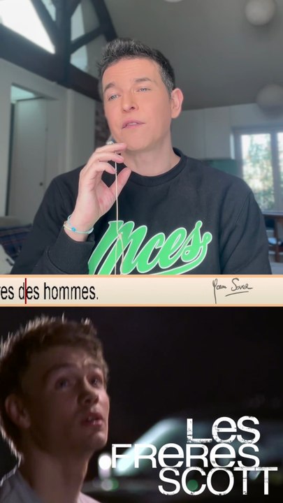 Une citation de Lucas Scott des "Frères Scott"