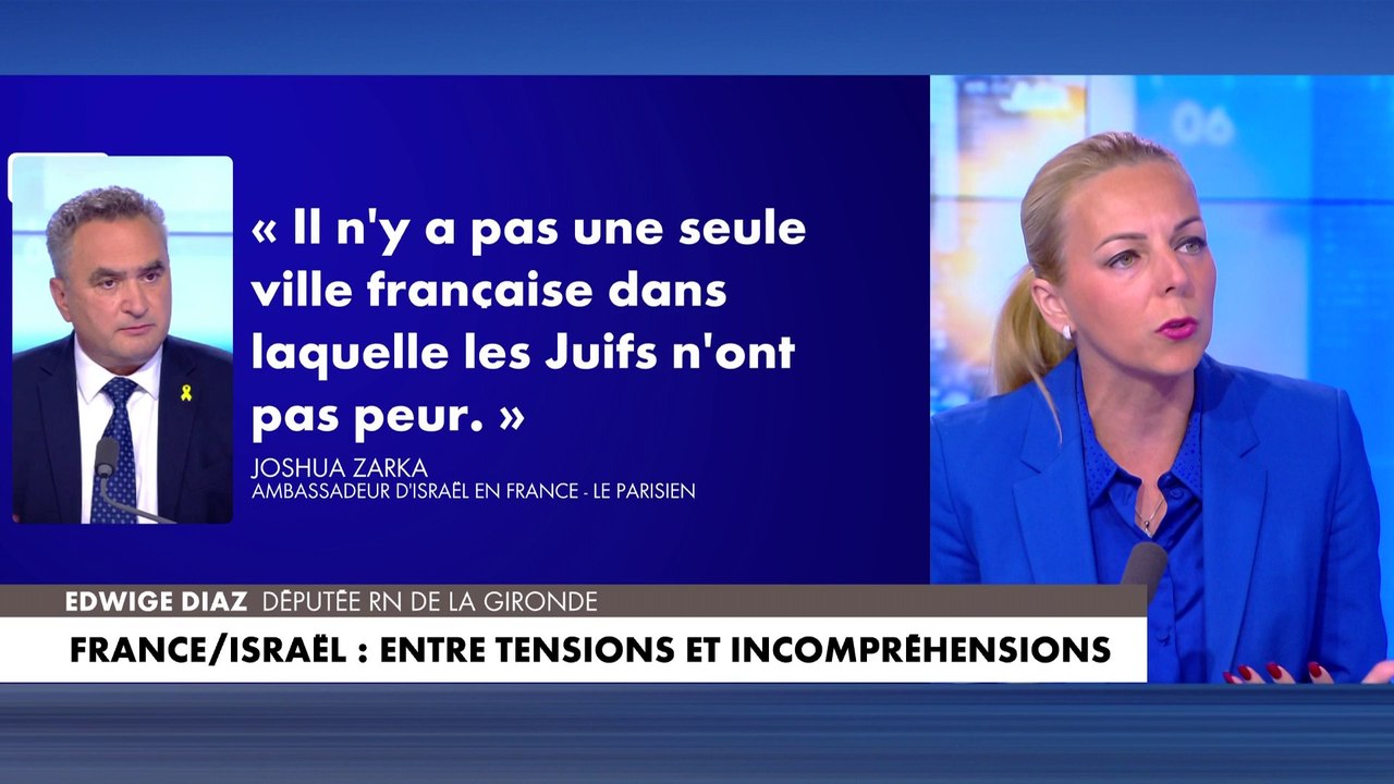 Edwige Diaz : «L'antisémitisme est le résultat de mauvais choix politiques»