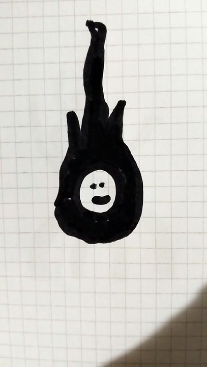 Mostro nero livello 2 disegno