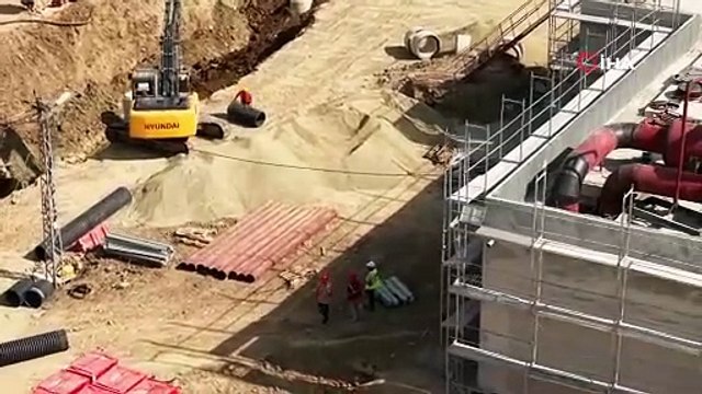 Trabzon’da 900 yataklı Şehir Hastanesi inşaatının yaklaşık yüzde 80’lik bölümü tamamlandı