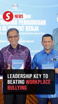 Anti-bullying laws not enough if top management fails to uphold values, says Dzulkefly