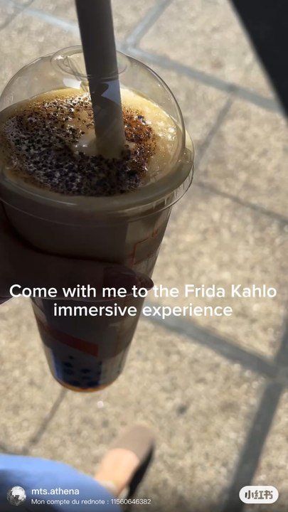Come with me to the Frida Kahlo immersive experience