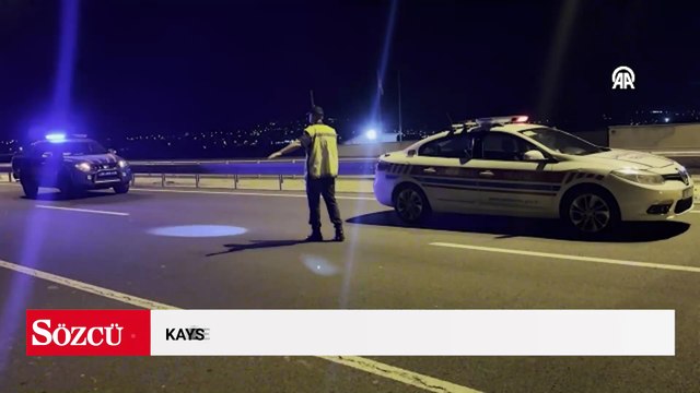 Kayseri'de devrilen motosikletin sürücüsü öldü