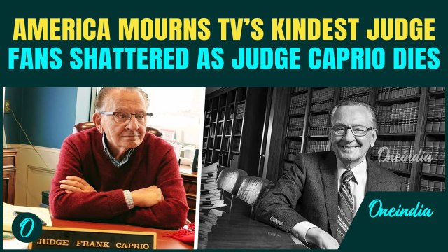 Judge Frank Caprio Dead At 88 | World Mourns As Tv’s ‘Nicest Judge’ Passes Away | Fans Shattered