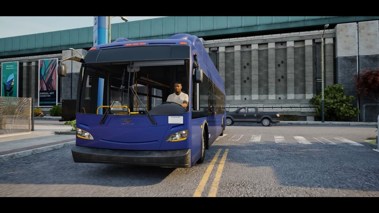 In der Simulation Bus Bound verändert sich das Aussehen eurer Stadt, je häufiger ihr eure Fahrgäste ans Ziel bringt
