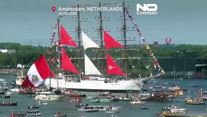 Festival SAIL regressa a Amesterdão com centenas de navios históricos