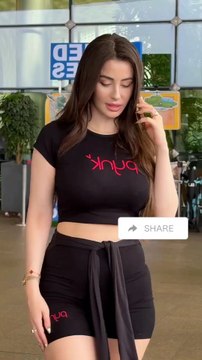 Bollywood Actress Giorgia Andriani was Spotted at Airport 🔥🥰❤️ #giorgiaandriani #bollywood #actresses #actressreels