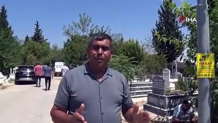 Mezarlıkta uyuşturucu satışını fark eden muhtar gece görüş ve sesli uyarı sistemli kamera sistemi kurdu