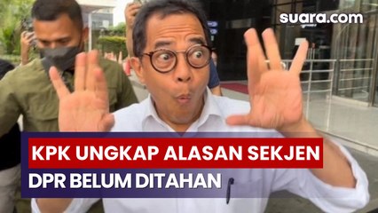Sekjen DPR Masih Bebas, KPK Ungkap 'Satu Kepingan Puzzle' yang Ganjal Penahanan