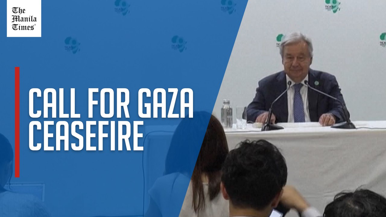 UN chief urges immediate Gaza ceasefire, warns of casualties from Israeli operation