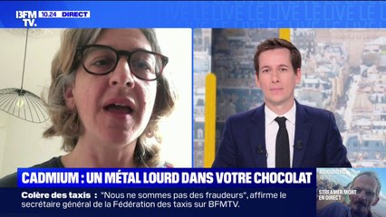 Présence d’un métal lourd dans le chocolat: “Le cacaoyer est vraiment une plante qui absorbe très facilement le cadmium”, alerte Marie-Amandine Stévenin, présidente de l’association UFC-Que Choisir
