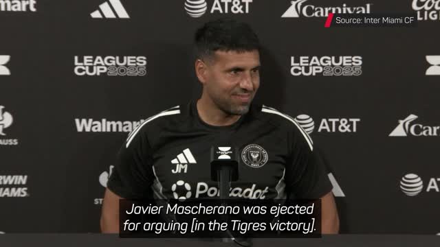 Inter Miami coach explains the confusion around Mascherano's red card