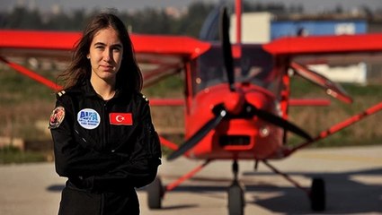 Türkiye’nin en genç pilotu Defne, TIME dergisine adını yazdırdı