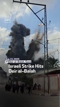 Israeli Strike Hits Deir al-Balah