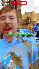 MRBEAST ETABLIT UN RECORD DU MONDE DE DONS RECOLTES LORS D'UN LIVE 😨