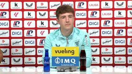 Rueda de prensa de Mikel Jauregizar