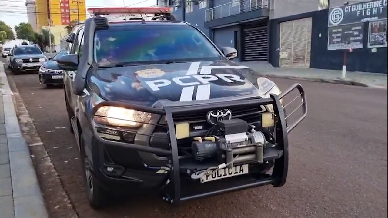 Denarc de Cascavel sai às ruas para cumprir vários mandados em ação conjunta com a PC de Santa Catarina