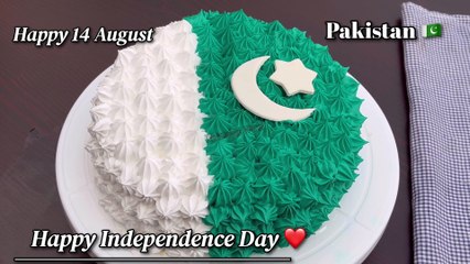 Pakistan 🇵🇰 Flag Cake Design