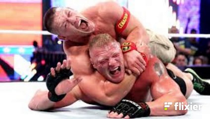 When Brock Lesnar Brutalized John Cena but He Never Gave Up WWE