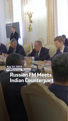 Russian FM Meets Indian Counterpart