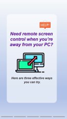 Remote Screen Control for Work & Support Made Simple
