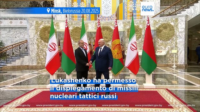 Bielorussia e Iran, alleati di Mosca, firmano a Minsk accordi strategici di difesa e commercio