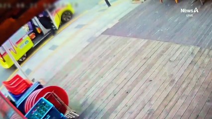 지하주차장서 흉기 피살…용의자는 도주 중