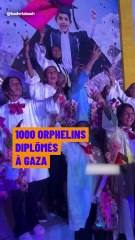 1 000 orphelins diplômés à Gaza