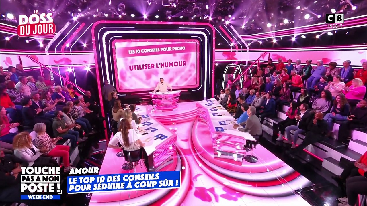 Emission TV : TPMP sur W9 Extrait d'émission Les conseils d'une love coach pour seduire a tous les coups (2022)