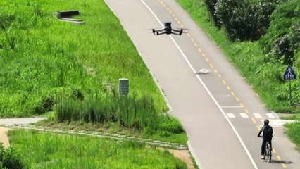 [경기] 안양시, 집중호우 때 스피커 탑재 드론으로 대피방송 / YTN