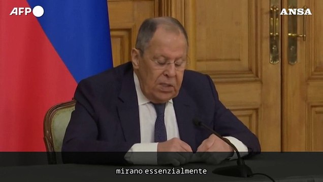Ministro degli Esteri russo, inaccettabili truppe europee in Ucraina
