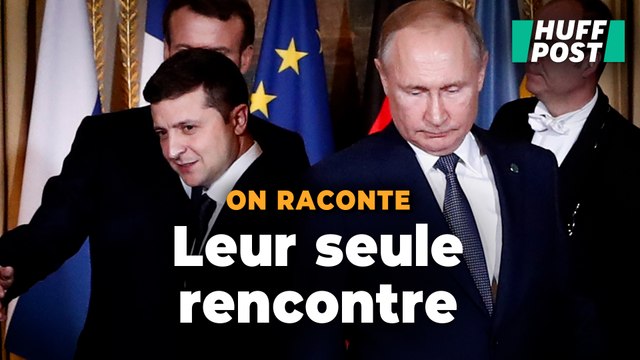 Poutine et Zelensky se sont rencontrés une seule fois, c’était à Paris en 2019
