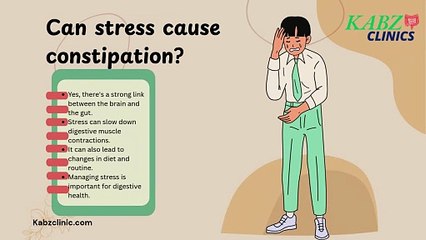 Stress and Constipation: How Your Mind Affects Your Gut
