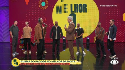 Turma do Pagode encara desafio de leitura labial | Melhor da Noite