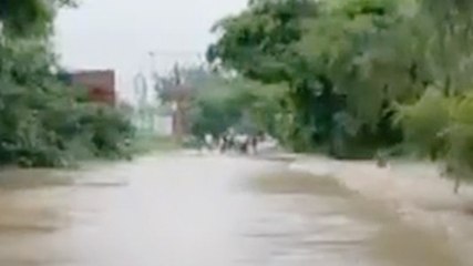 मुरादाबाद में बाढ़ के पानी ने 28 गांवों में बचाई तबाही