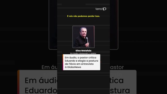 Ouça áudio de Silas Malafaia a Bolsonaro atacando Eduardo: ‘Teu filho babaca’ #shorts #terranoticias