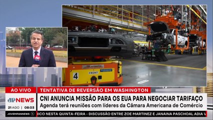 CNI vai a Washington tentar reverter tarifaço de Trump