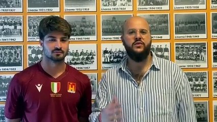 Livorno, inizia il campionato. Il saluto di Cioffi ai tifosi amaranto
