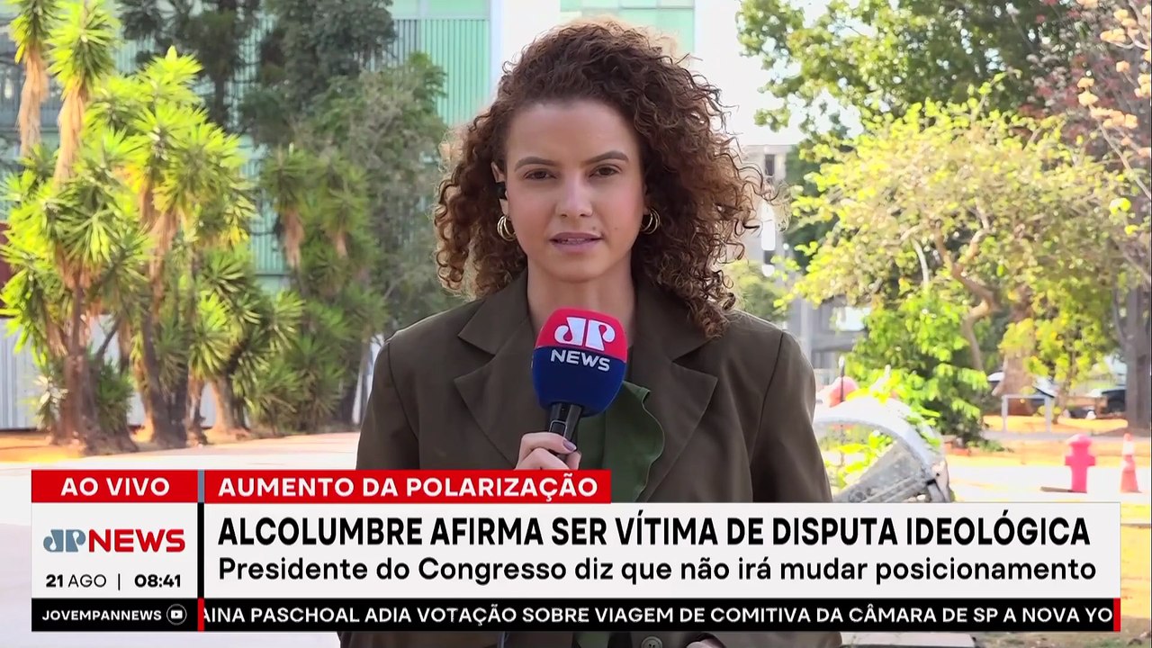 Alcolumbre afirma ser vítima de disputa ideológica