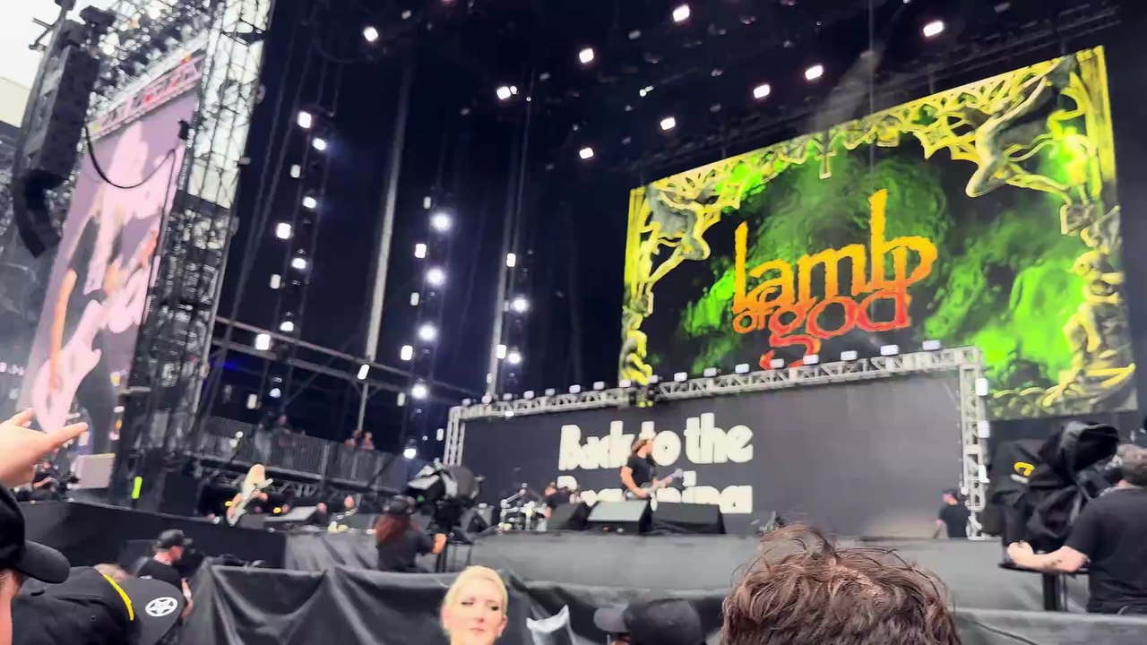 Lamb of God: "Laid to Rest" Live at 'Back to the Beginning', Villa Park, Birmingham, UK 05/07/2025