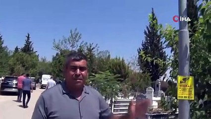 Mezarlıkta uyuşturucu satışını fark eden muhtar gece görüş ve sesli uyarı sistemli kamera sistemi kurdu