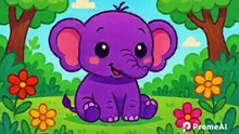 Çocuk Şarkısı, Küçük Mor Fil, Küçük Mor Fil, Bebek Şarkısı
