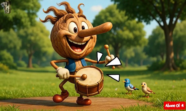 🍉 Ceviz Adam & Karpuz Adam - Şip Şap Şop Şarkısı 🎶 Bıdık Çocuk Şarkıları