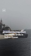Iran Holds Drills In Indian Ocean
