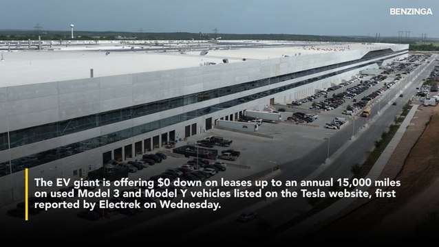 Elon Musk's Tesla Launches $0 Down Leases On Used Model 3 And Model Y Vehicles In These 2 U.S. States Amid Sluggish Sales