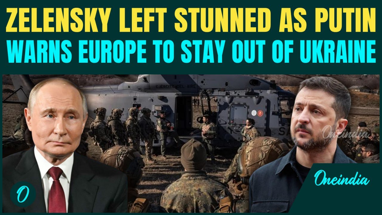 Putin Says NO to European Boots in Ukraine; Zelensky, EU SHOCKED Ahead of Trump-Proposed Trilat