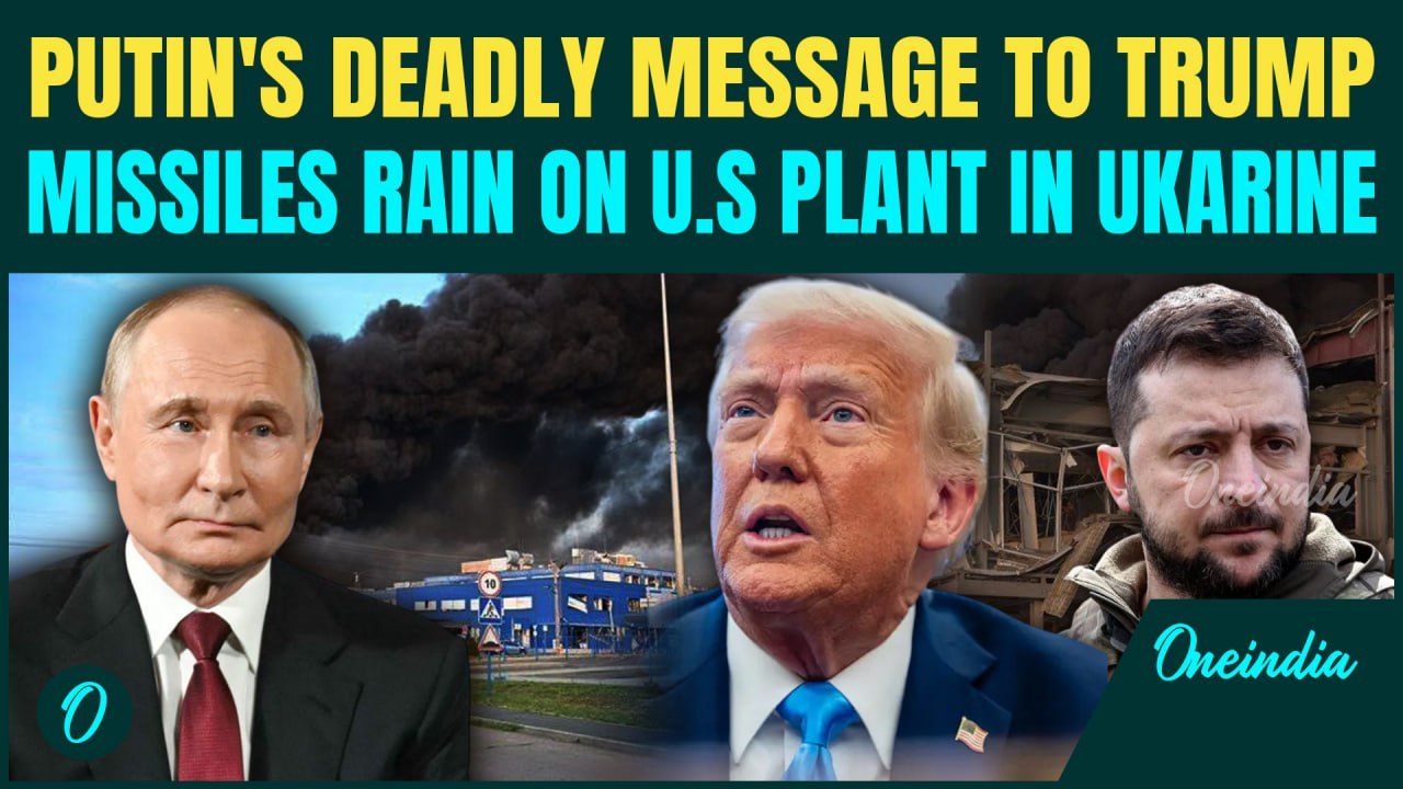 Breaking: Russia Strikes U.S-Owned Factory With MASSIVE Bomb in Ukraine Days After Trump-Putin Meet