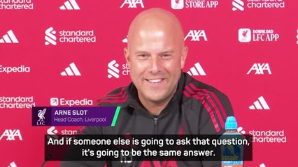 Slot quizzed on Isak's transfer saga