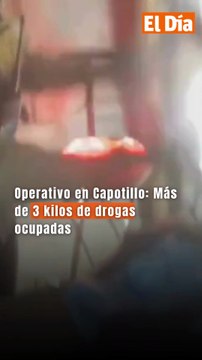 Operativo en Capotillo: Más de 3 kilos de drogas ocupadas
